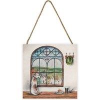 Joe Ramm Pie & Pint Wooden Plaque