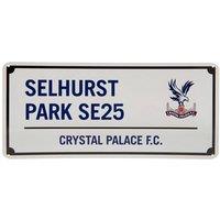 Crystal Palace FC Selhurst Park SE25 Plaque in White
