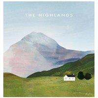 Henry Rivers The Highlands Paper Print in Light Blue