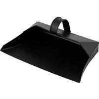 Groundsman Metal Dustpan in Black
