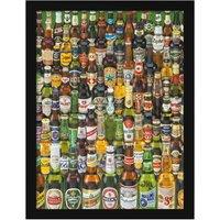 Pyramid International Beer Bottle Framed Poster