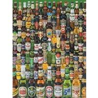 Pyramid International Beer Bottles Paper Print