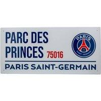 Paris Saint Germain FC Parc Des Princes 75016 Street Sign Plaque in White