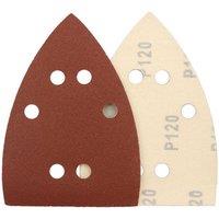 Abracs Hook & Loop Sander Sheet (Pack of 10) in Brown