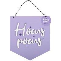 Something Different Hocus Pocus Hanging Sign in Purple