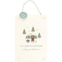 Something Different Good Friends Hanging Sign in Beige