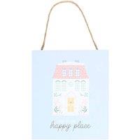 Something Different This Is Our Happy Place Hanging Sign in Blue