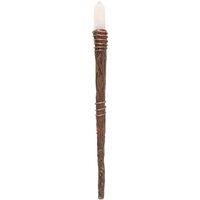 Something Different Energy Clearing Aura Quartz Wand in Dark Brown