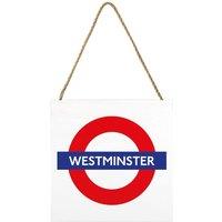 Transport for London Westminster Wooden Block in Off-White