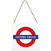 Transport for London Oxford Circus Wooden Block in Off-White