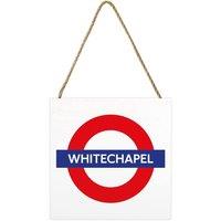 Transport for London Whitechapel Wooden Block in Off-White