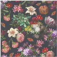 World of Wallpaper Brigette Floral Wallpaper in Black