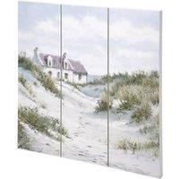 Richard Macneil White Sands I Wood Plaque