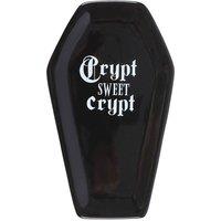 Something Different Crypt Sweet Crypt Coffin Trinket Tray in Black