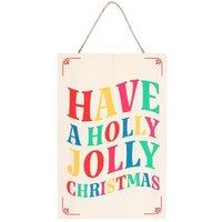 Something Different Have A Holly Jolly Christmas Hanging Dration