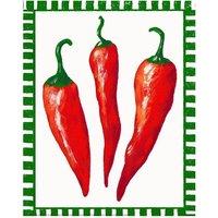 Studio Dolci Peperoncino Print in Light Red