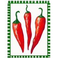 Studio Dolci Peperoncino Print in Red