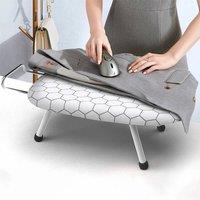 Kelvenix Tabletop Ironing Board 80 x 30cm Foldable Small Lightweight Compact in White | Size: 80 x 30 cm