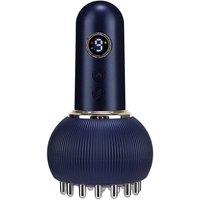 NESTLUNE Electric Anti-Cellulite Sculpt Brush Lymphatic Drainage Body Massager in Dark Blue