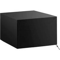 Kelvenix Premium Heavy Duty Waterproof Rattan Cube Cover in Black | Size: 100g