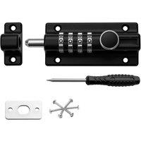 Kelvenix Combination Bolt Lock black | Size: 10000mm x 520mm