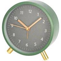 Kelvenix green Small Metal Desk Clock with Night Light | Size: 0.6m2
