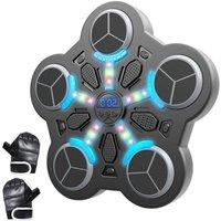 SPETLEK Music Boxing Machine Smart Training Wall Target in Black | Size: 0-12 m
