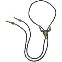 Atlas for Men Men's Buffalo Bolo Tie in Black