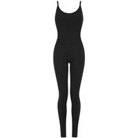Tombo Women's Plain Unitard in Black | Size: XL/2XL