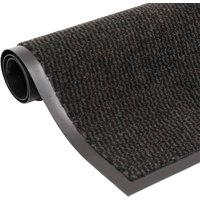 Berkfield Home Doormat Tufted 60x150 cm Black