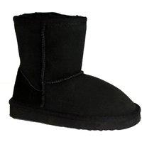Eastern Counties Leather Charlie Sheepskin Boots in Black | Size: 7