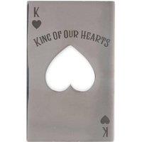 Something Different Playing Card Bottle Opener (Pack of 15) in Silver