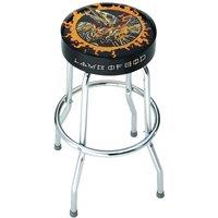 Lamb Of God O Bar Stool in Black