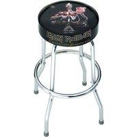 Iron Maiden Seventh Son Bar Stool in Black