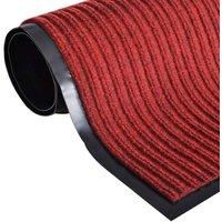 Berkfield Home Door Mat Red 117x220 cm PVC