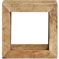 Berkfield Home Stool 40x30x40 cm Solid Wood Mango in Brown | Size: 40 x 30 x 40 cm