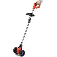 NESTLUNE 21V Cordless Grass Trimmer Edger Cutter in Red | Size: 1.25kg