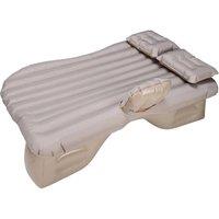 Kelvenix beige Inflatable Car Air Bed Back Rear Seat Rest | Size: Single
