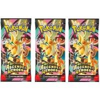 Pokemon Mega Evolution Ascended Heroes Elite Booster - 3 Pack