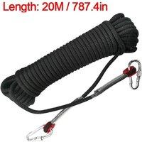 SPETLEK 65FT Outdoor Climbing Rope Diameter black | Size: 0-12 m