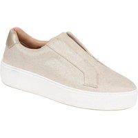 Jones Bootmaker Women's Fernanda Slip-on Trainers in Gold | Size: 7