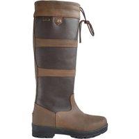 Brogini Women's Pembroke Grain Leather Country Boots in Brown | Size: 7.5