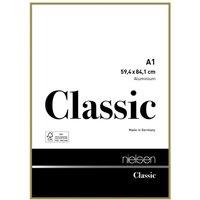 nielsen Classic A1 Picture Frame (59.4x84.1cm) - Aluminium with Glass Front in Gold | Size: 59.4x84.1 cm
