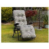 GLENDALE GARDEN & LEISURE LTD Deluxe Relaxer Renaissance Grey