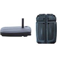 GLENDALE GARDEN & LEISURE LTD Cantilever Base Weight - SAND OR WATER in Black
