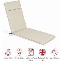 GLENDALE GARDEN & LEISURE LTD SP LOUNGER CUSHION NATURAL