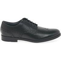 Start Rite 'Brogue Pri' School Shoes in Black | Size: 3.5F