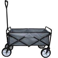 Monstershop Foldable Garden Cart Grey