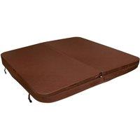 Monstershop 2.2m Hot Tub Spa Cover - Brown in Terracotta