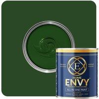 HOMES ENVY Indoor & Outdoor Multi Surface All-In-One Paint - 2.5L - Matt in Racing Green Heritage